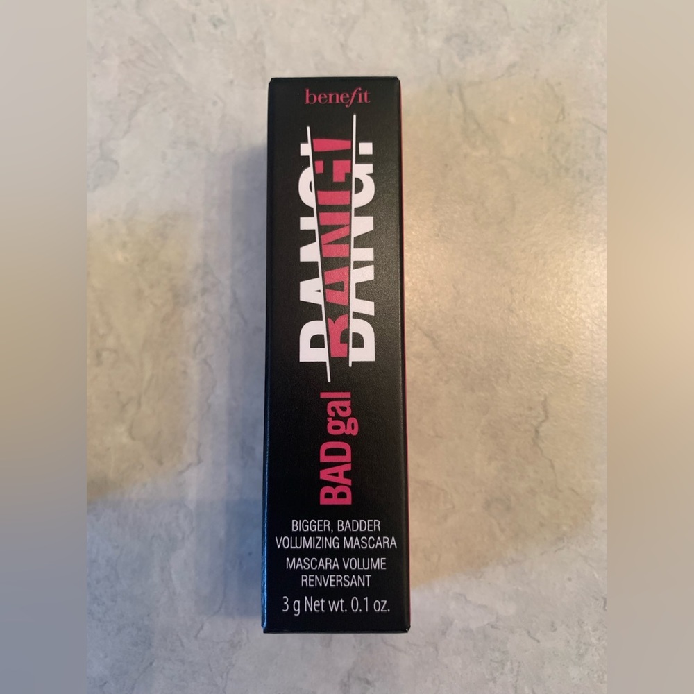 BENEFIT COSMETICS BADgal BANG! Volumizing Mascara Mini Size NEW - Picture 3 of 10